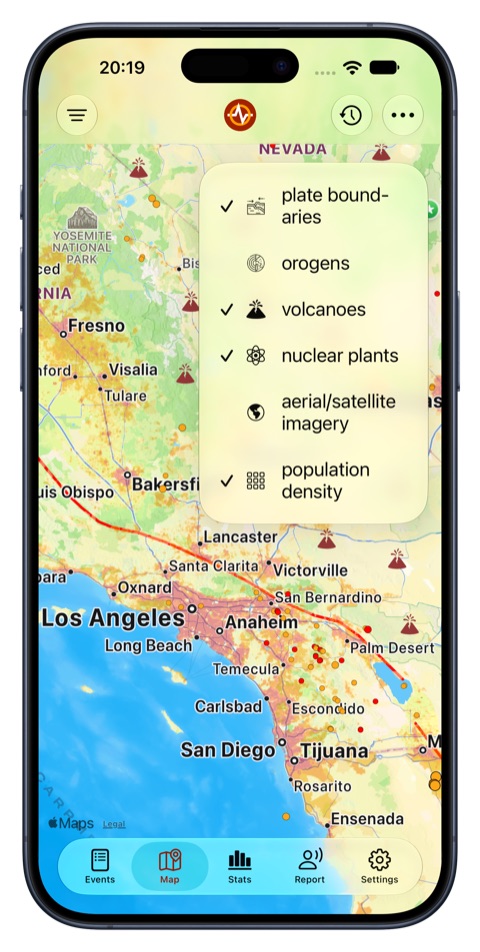 Map layers